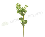 LEA0053 Artificial Variegated Seeded Greenery Spray 47-66cm | ARTISTIC GREENERY NOR Artificial Plant Supplier