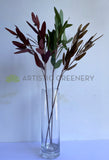 LEA0056 Faux Gum Leaves with Seeds Gum Leaf 88cm Real Touch 3 Colours | ARTISTIC GREENERY