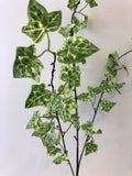 LEA0074 Variegated Ivy Foliage 87cm