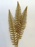 LEA0079 Gold Glittered Palm Leaves 76cm | ARTISTIC GREENERY