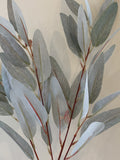 LEA0082 Gum Leaf / Eucalyptus Foliage 86cm Grey | ARTISTIC GREENERY