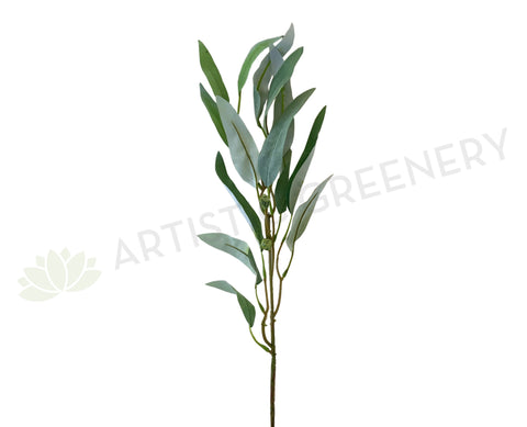 LEA0088 Silk Gum Blossom / Eucalyptus Foliage 73cm Grey | ARTISTIC GREENERY PERTH WA