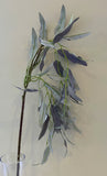 LEA0090 Artificial Weeping Gum Blossom / Weeping Eucalyptus 121cm Grey | ARTISTIC GREENERY PERTH WA