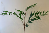 LEA0091 Faux Nectarine Foliage 89cm Green | ARTISTIC GREENERY