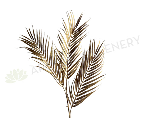 LEA0106 Faux Gold Palm Leaves 93cm | ARTISTIC GREENERY