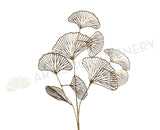 LEA0110 Artificial Gold Shell Leaves 74cm | ARTISTIC GREENERY