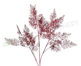 LEA0114 Faux Red Maidenhair Fern Spray 103cm | ARTISTIC GREENERY