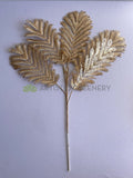 LEA0122 Gold Phoenix Feather 69cm