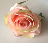 ACC0047 Single Rose Head (Availabe in 8 Colours)