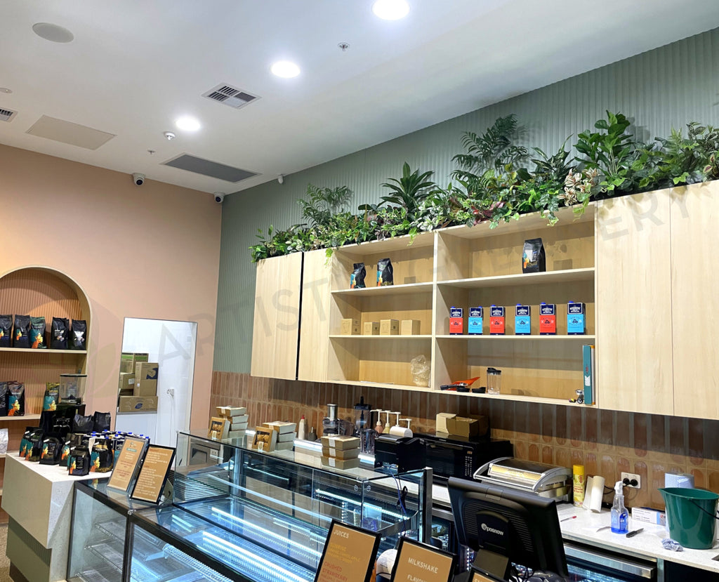 MK Espresso (Coolbellup WA) Artificial Plants Above