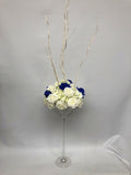 Teardrop Bouquet - Blue & White - Mary K