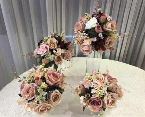 Round Bouquet - Rustic Style - Renae S