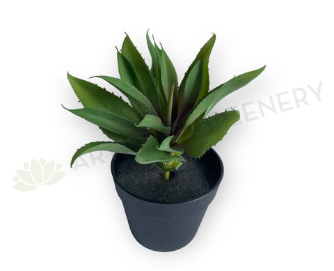 SP0014 Artificial Aloe Vera Real Touch 28cm | ARTISTIC GREENERY