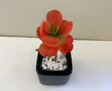 SP0017 Artificial Orange Sedum 19cm | ARTISTIC GREENERY | Succulent Home Decor