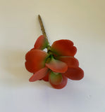 SP0017 Artificial Orange Sedum 19cm | ARTISTIC GREENERY | Succulent Home Decor