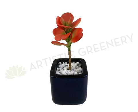 SP0017 Artificial Orange Sedum 19cm | ARTISTIC GREENERY | Succulent Home Decor