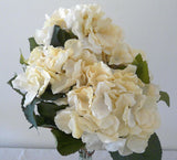 SP0073CRE Hydrangea Bunch 40cm Cream zoom