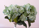 SP0073 Hydrangea Bunch 40cm Cream / Purple / Green / Red / Pink