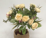 SP0195 Autumn Style Small Peony Bunch 5 Colours