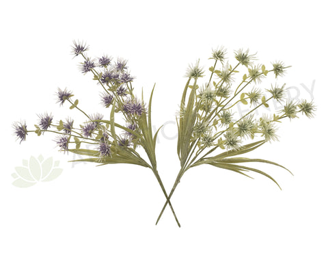 SP0210 Wild Oat Flowers 43cm Purple / White