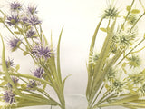 SP0210 Wild Oat Flowers 43cm Purple / White
