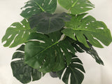SP0218 Monstera Plant / Split Philo Plant Real Touch Leaves 70cm Tall