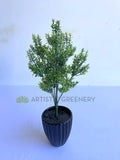 Green - SP0219 Artificial Greenery Pick 30cm Green / Pink | ARTISTIC GREENERY PERTH LEADING ARTIFICIAL PLANTS SUPPLIER