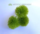 SP0253S Faux Green Trick Dianthus (Green Balls / Sweet William) 28cm | ARTISTIC GREENERY