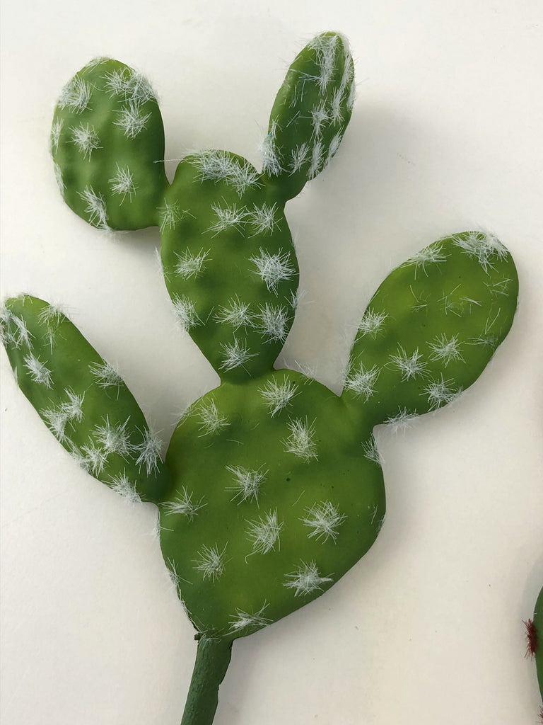 SP0280 Artificial Prickly Pear Cactus 22cm 2 Styles Australia