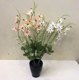 SP0284 Small Daisy Bunch 37cm Light Pink / White