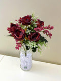 SP0290 Ranunculus Bunch 32cm Burgundy