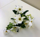 SP0295 Cosmos Bunch 33cm White