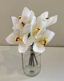 SP0316 Cymbidium Orchid 27cm White