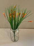 SP0317 Flowering Greenery 31vm Orange / White