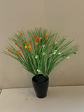 SP0317 Flowering Greenery 31vm Orange / White