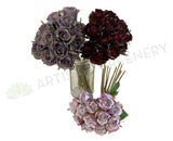 SP0319 Deluxe Rose Bunch 28cm 3 Colours