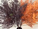 SP0325 Faux Maidenhair Fern Leave Bunch 50cm Brown / Red /  Orange | ARTISTIC GREENERY