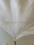 White - SP0327NEW Coloured Pampas Grass Bunch 77cm 3 Colours | ARTISTIC GREENERY