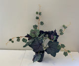 SP0329P Faux Grape Vine Plant with Tendrils (CLEARANCE STOCK) 32cm Purple | ARTISTIC GREENERY WA