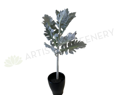 SP0335 Artificial Grey Dusty Miller / Silver Ragwort Foliage 39cm | ARTISTIC GREENERY