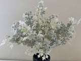 SP0345 Faux Dusty Miller Plant 32cm | ARTISTIC GREENERY