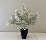 SP0345 Faux Dusty Miller Plant 32cm | ARTISTIC GREENERY