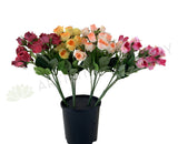 SP0347 Silk Small Rose Bunch 29cm 4 Colours | ARTISTIC GREENERY