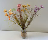 SP0362 Dried-Look Flower - Poppy 50cm 4 Colours