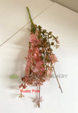 SP0370 Artificial Dried-Look Flower - Trumpet Flower 39cm 4 Colours | ARTISTIC GREENERY Perth WA