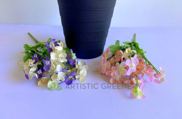 SP0373 Silk Small Spring Flower Bunch 31cm 6 Colours | ARTISTIC ...