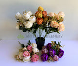SP0374 Silk Large Rose Bunch 50cm 5 Styles |  ARTISTIC GREENERY MALAGA AUSTRALIA