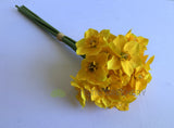SP0385 Silk Yellow Daffodil Bunch 51cm | ARTISTIC GREENERY