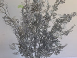 SP0390 Silver Glitter Dusty Miller Bunch 56cm | ARTISTIC GREENERY