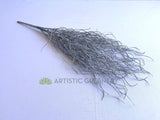 SP0390 Silver Glitter Spanish Moss / Old Man Beard Bunch 51cm | ARTISTIC GREENERY